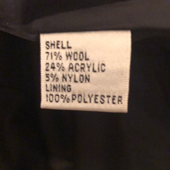 Talbots black and white wool tweed jacket, size 16 - Picture 5 of 5